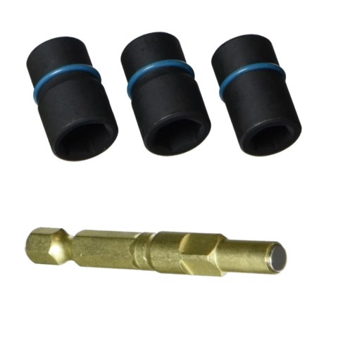 KOŃCÓWKA MAGNETYCZNA 10MM 3 SZT. Z WYMIENNYM UCHWYTEM KOŃCÓWKA MAGNETYCZNA 10MM 3 SZT. Z WYMIENNYM UCHWYTEM