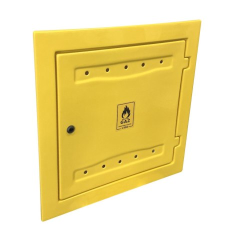 OSŁONA LICZNIKA GAZU Z TWORZYWA 150*600*600MM ŻÓŁTA OSŁONA LICZNIKA GAZU Z TWORZYWA 150*600*600MM ŻÓŁTA