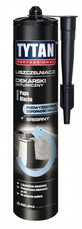 USZCZELNIACZ DEKARSKI KAUCZUKOWY TYTAN 280ML CZERWONY