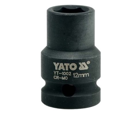 NASADKA KRÓTKA UDAROWA 6-KĄTNA 1/2'' 12MM NASADKA KRÓTKA UDAROWA 6-KĄTNA 1/2'' 12MM