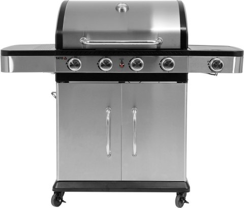 GRILL GAZOWY 4+1 STAL NIERDZEWNA 14,5KW GRILL GAZOWY 4+1 STAL NIERDZEWNA 14,5KW