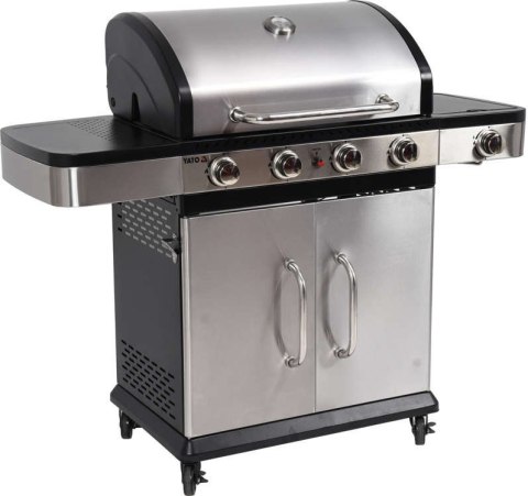 GRILL GAZOWY 4+1 STAL NIERDZEWNA 14,5KW GRILL GAZOWY 4+1 STAL NIERDZEWNA 14,5KW