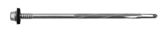 WKRĘT DO PŁYT WARSTWOWYCH Z EPDM 6.3*150MM 12MM RAL7016