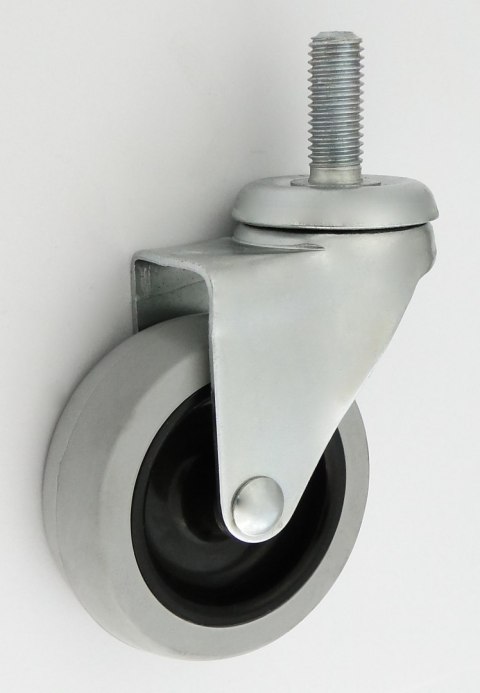 KOŁO MEBLOWE TWORZYWO+GUMA 60MM OBUDOWA Z TRZPIENIEM M64T KOŁO MEBLOWE TWORZYWO+GUMA 60MM OBUDOWA Z TRZPIENIEM M64T