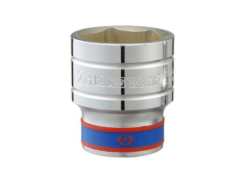 NASADKA KRÓTKA 6-KĄTNA CHROMOWANA 1/2'' 25MM NASADKA KRÓTKA 6-KĄTNA CHROMOWANA 1/2'' 25MM
