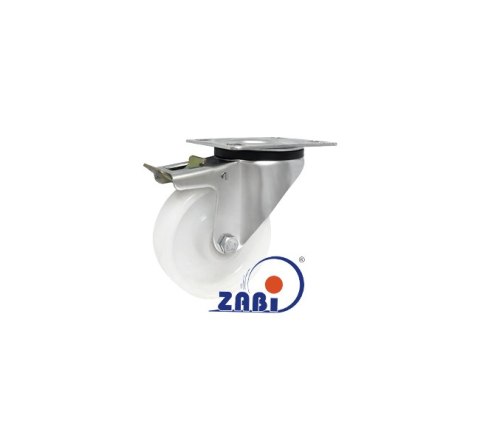 KOŁO Z TWORZYWA 100MM OBUDOWA SKRĘTNA+HAMULEC, 15B9H KOŁO Z TWORZYWA 100MM OBUDOWA SKRĘTNA+HAMULEC, 15B9H